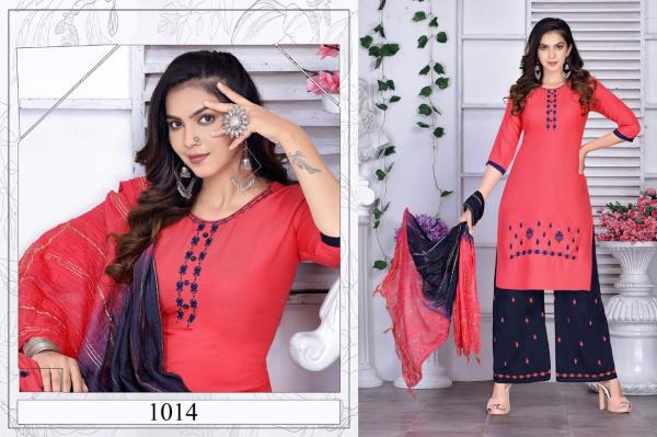 Girinemi Cherish Vol 1 Rayon  Embroidery Designer ReadyMade Suit